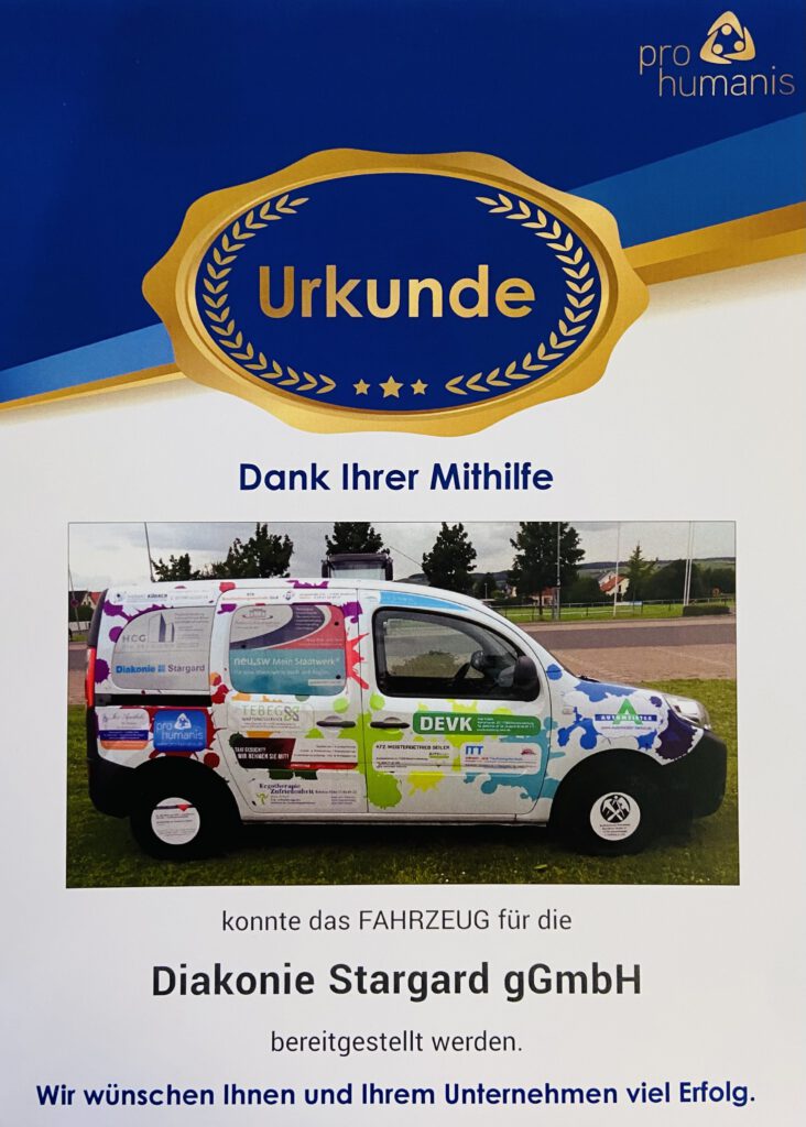 Wir sagen Danke